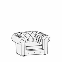 Кресло Бристоль Unital 1100x900x720