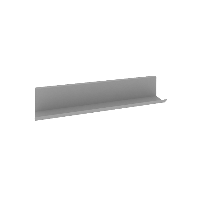 Кабель-канал горизонтальный (цвет - серый) 600x115x100