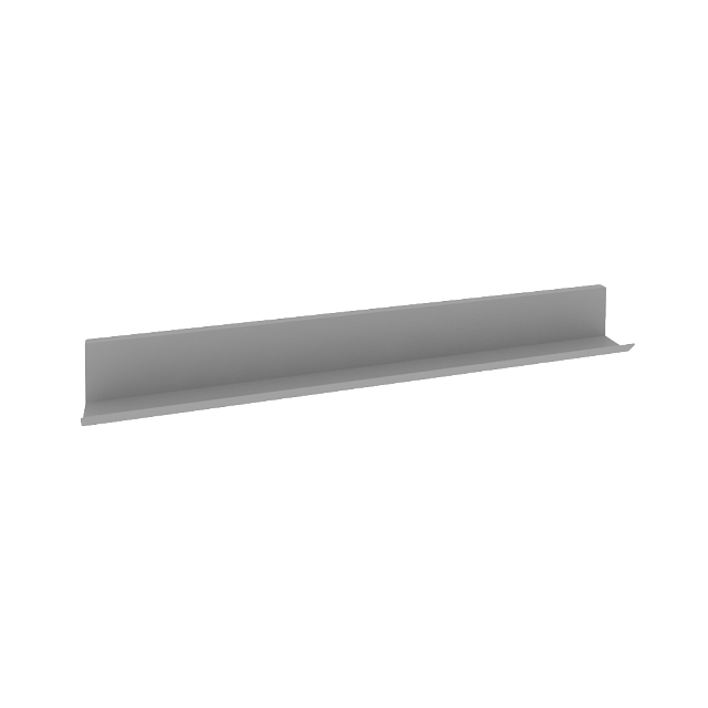 Кабель-канал горизонтальный (цвет - серый) 1000x115x100