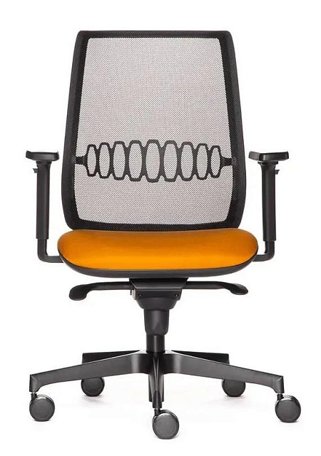 Кресло для персонала Таргет D80 (крестовина черный пластик)