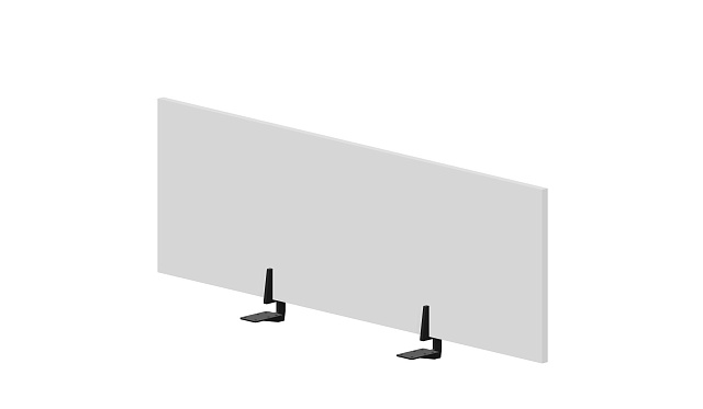 Экран фронтальный для отдельного стола 1580х18х390