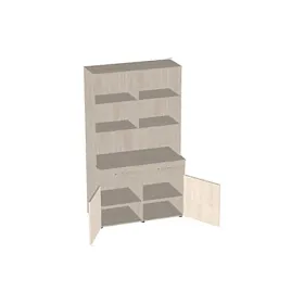 Комплект мини-кухня №8 1200х600/420х2178(2175) - ЭйБиСи-проджект Комплект мини-кухня №8 1200х600/420х2178(2175)