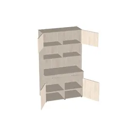 Комплект мини-кухня №9 1200х600/420х2178(2175) - ЭйБиСи-проджект Комплект мини-кухня №9 1200х600/420х2178(2175)